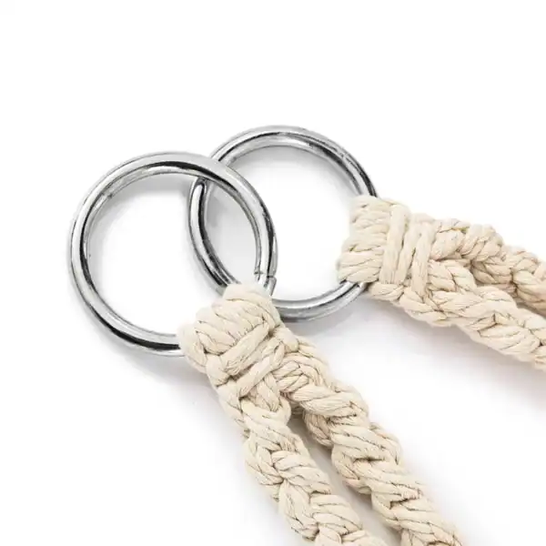 hamac suspendu macramé