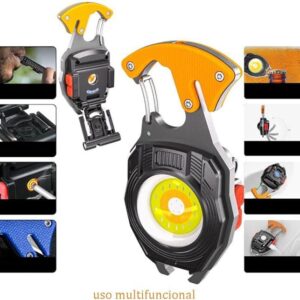 Lampe de Poche COB – 7 Modes d’Éclairage Puissants