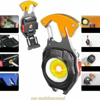 Lampe de Poche COB – 7 Modes d’Éclairage Puissants