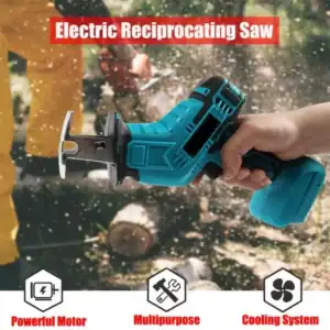 Scie sabre sans fil avec 2 batterie 48v