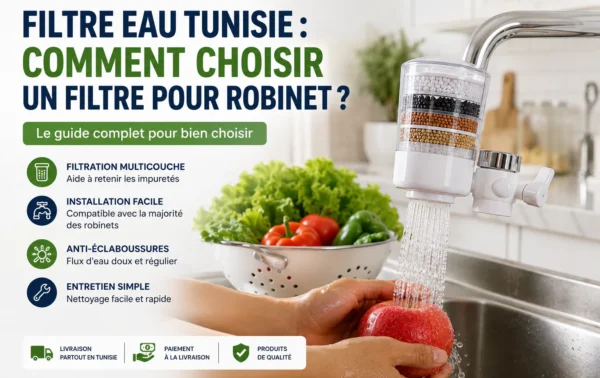 comment choisir filtre eau Tunisie ✅