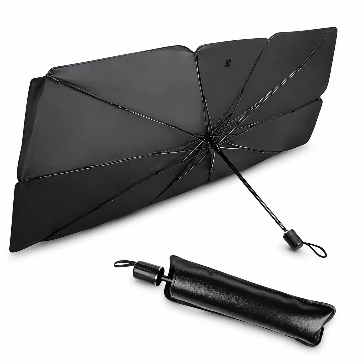 Parapluie Pare-Soleil Voiture 155×78 cm – Image 4