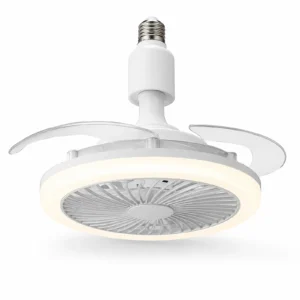 Ventilateur de Plafond à Visser avec Éclairage LED