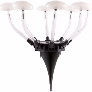 Lampe solaire LED extérieure à pince 36 LED avec détecteur de mouvement