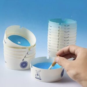 Cendrier jetable haut de gamme avec gel