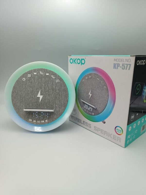 Enceinte Bluetooth LED OKOP KP-577 Tunisie | PetitsPrix