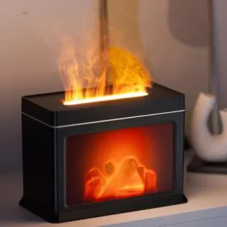 Diffuseur de fumée 3D effet cheminée