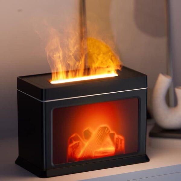 Diffuseur de fumée 3D effet cheminée