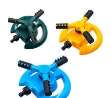 Arroseur de Pelouse Rotatif 3 Bras