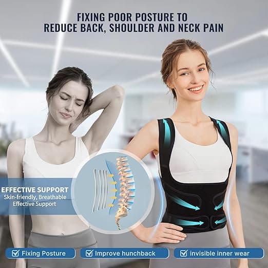 Correcteur de Posture du Dos pour Femme