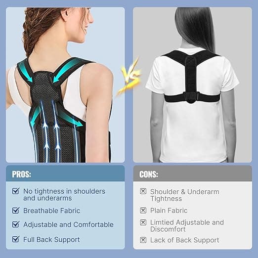 Correcteur de Posture du Dos pour Femme