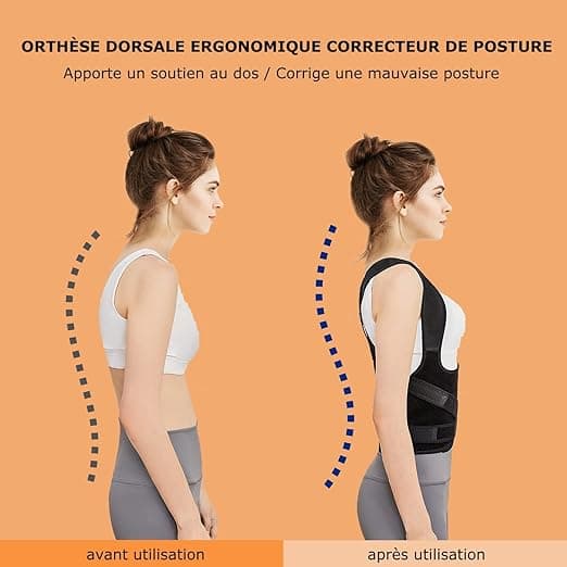 Correcteur de Posture du Dos pour Femme