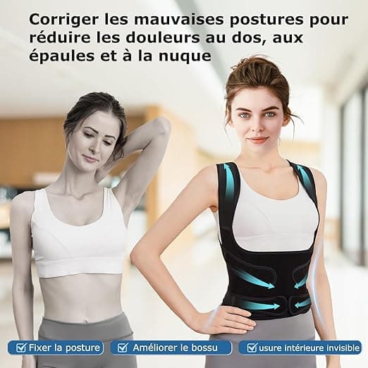 Correcteur de Posture du Dos pour Femme