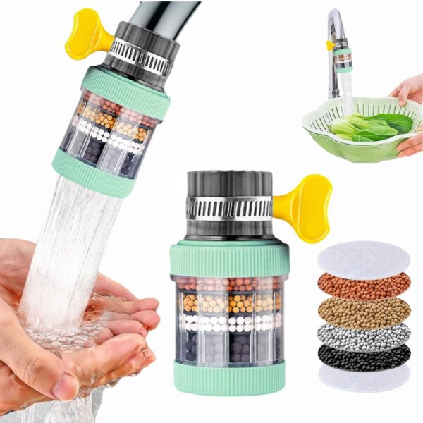 Système de filtration multicouche pour eau du robinet