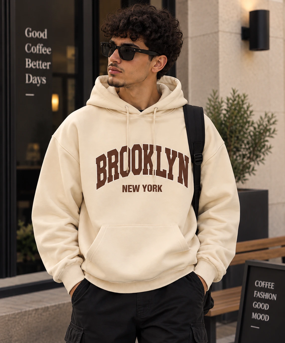 Capuche Brooklyn New York Unisexe – Sweat à Capuche