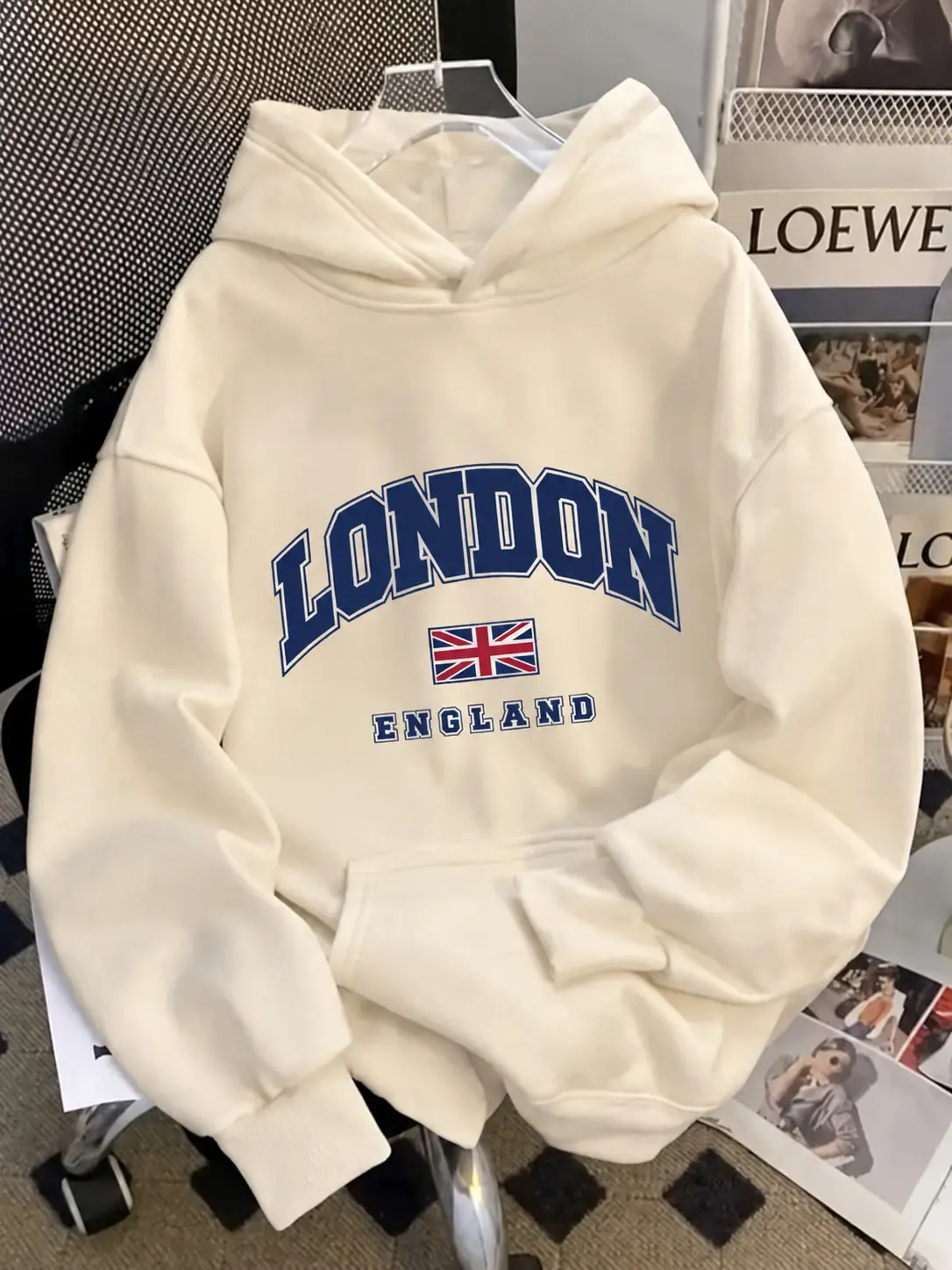 Capuche London England Unisexe