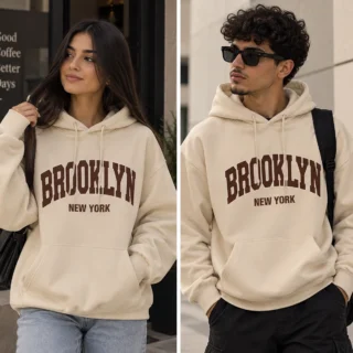Capuche Brooklyn New York Unisexe – Sweat à Capuche
