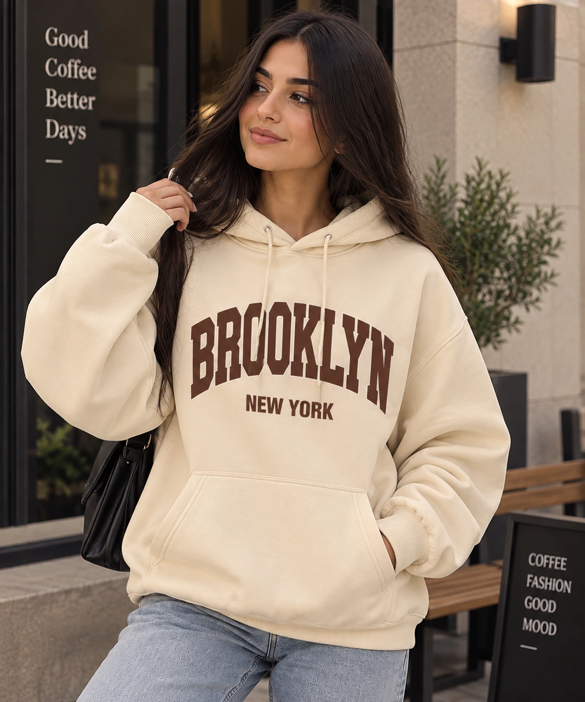 Capuche Brooklyn New York Unisexe – Sweat à Capuche