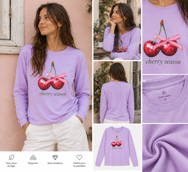 tshirt manche longue