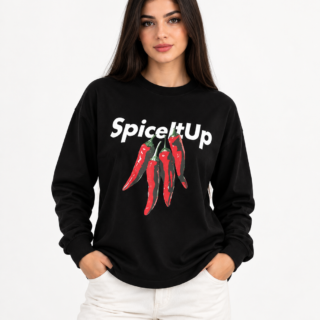 T-shirt Manches Longues Spice It Up Femme – 100 % Coton